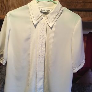 White vintage blouse